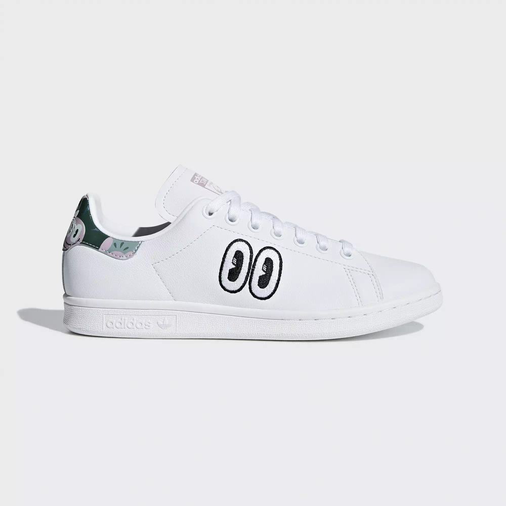 Adidas Stan Smith Tenis Blancos Para Mujer (MX-59251)